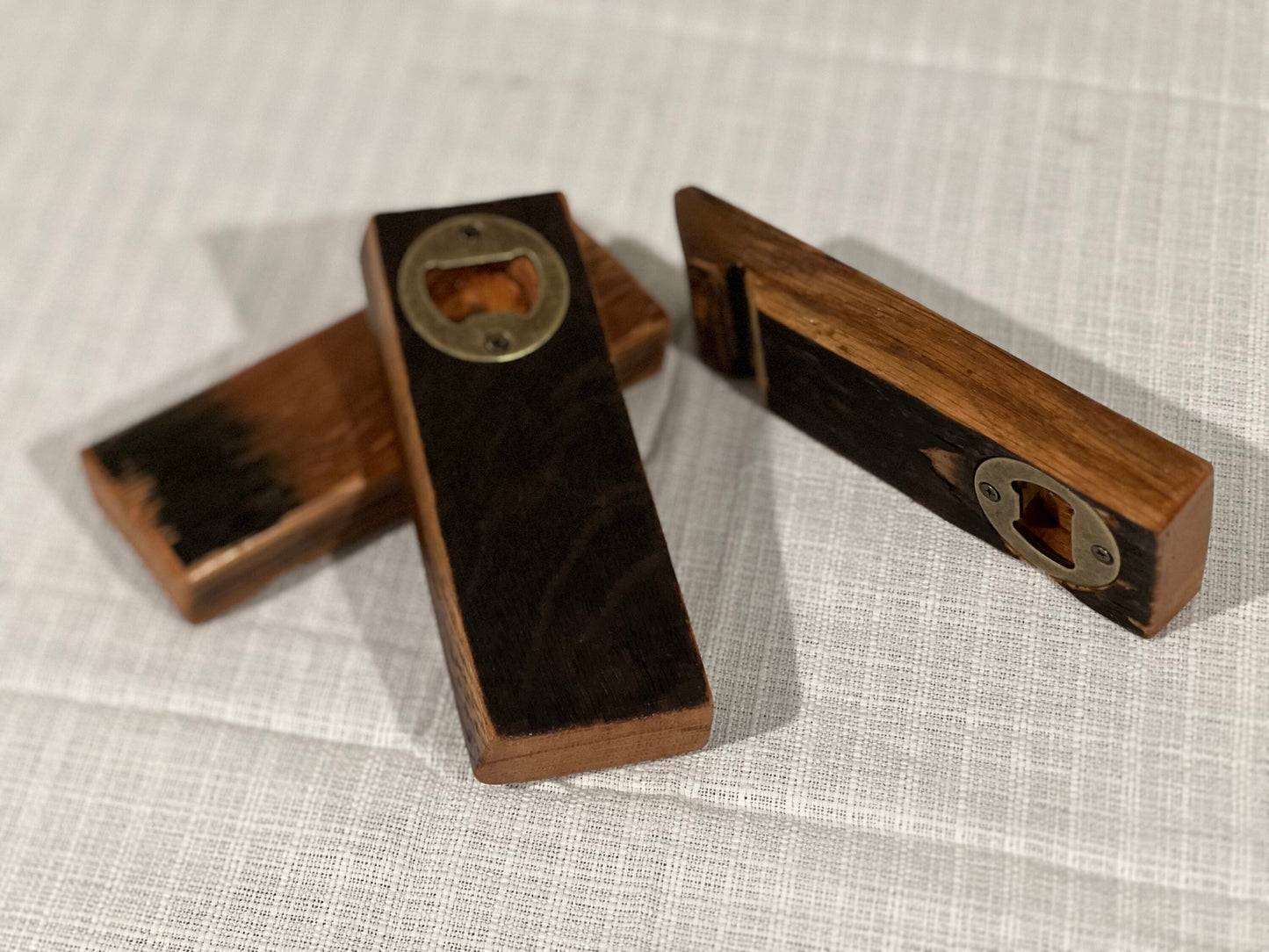 Bourbon Barrel Bottle Opener
