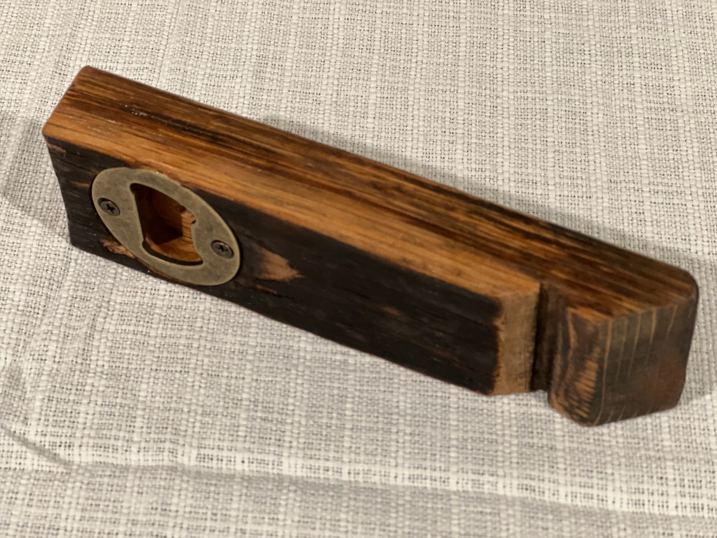 Bourbon Barrel Bottle Opener