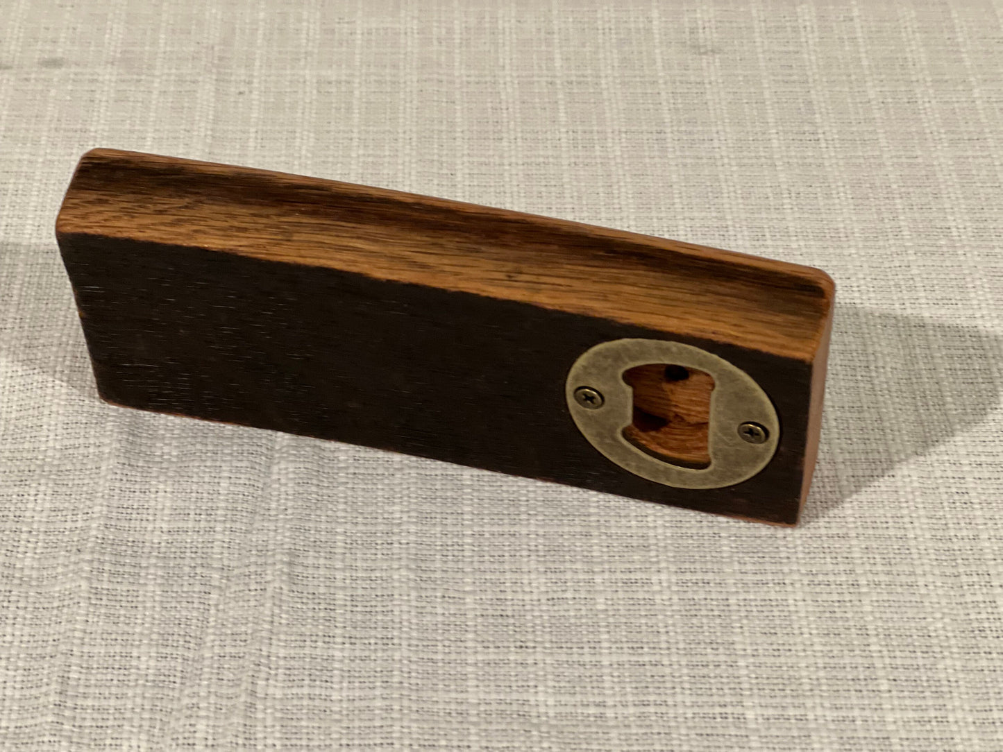 Bourbon Barrel Bottle Opener