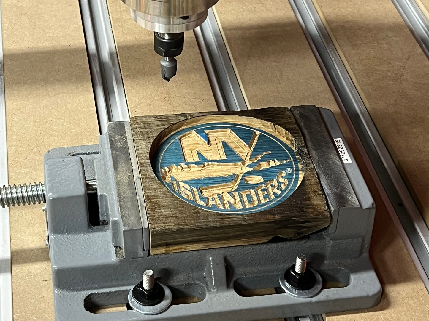 Bourbon Barrel Stave Coasters w/ personalization (Professional Sports Logo, Whiskey Logo, Super Bowl Champion Kansas City, etc.)
