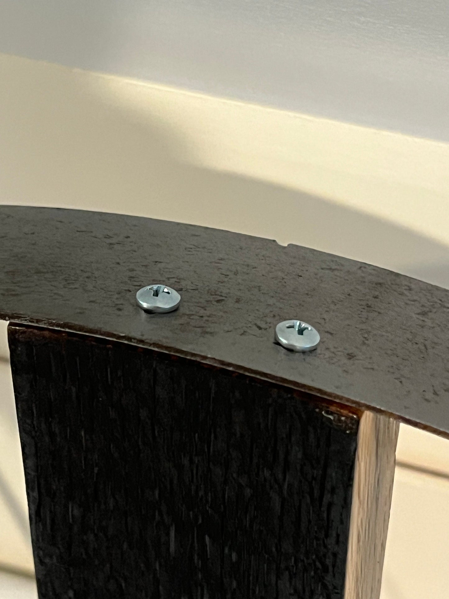 Wall Clock, bourbon barrel, whiskey barrel, 23 3/4" diameter