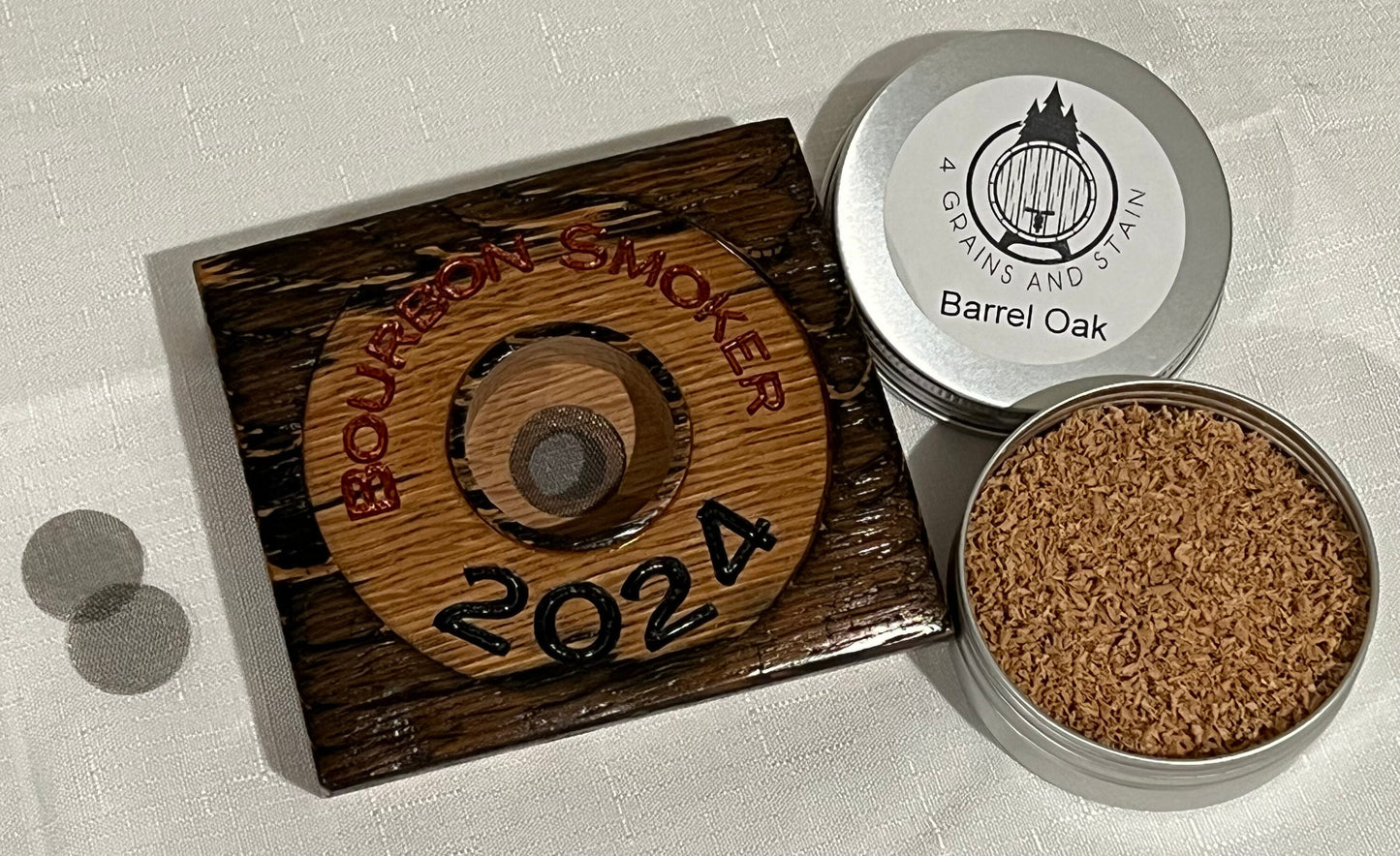 Whiskey / Cocktail Smoker Kit, Personalization available
