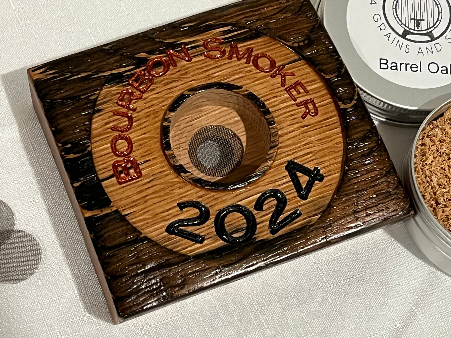 Whiskey / Cocktail Smoker Kit, Personalization available