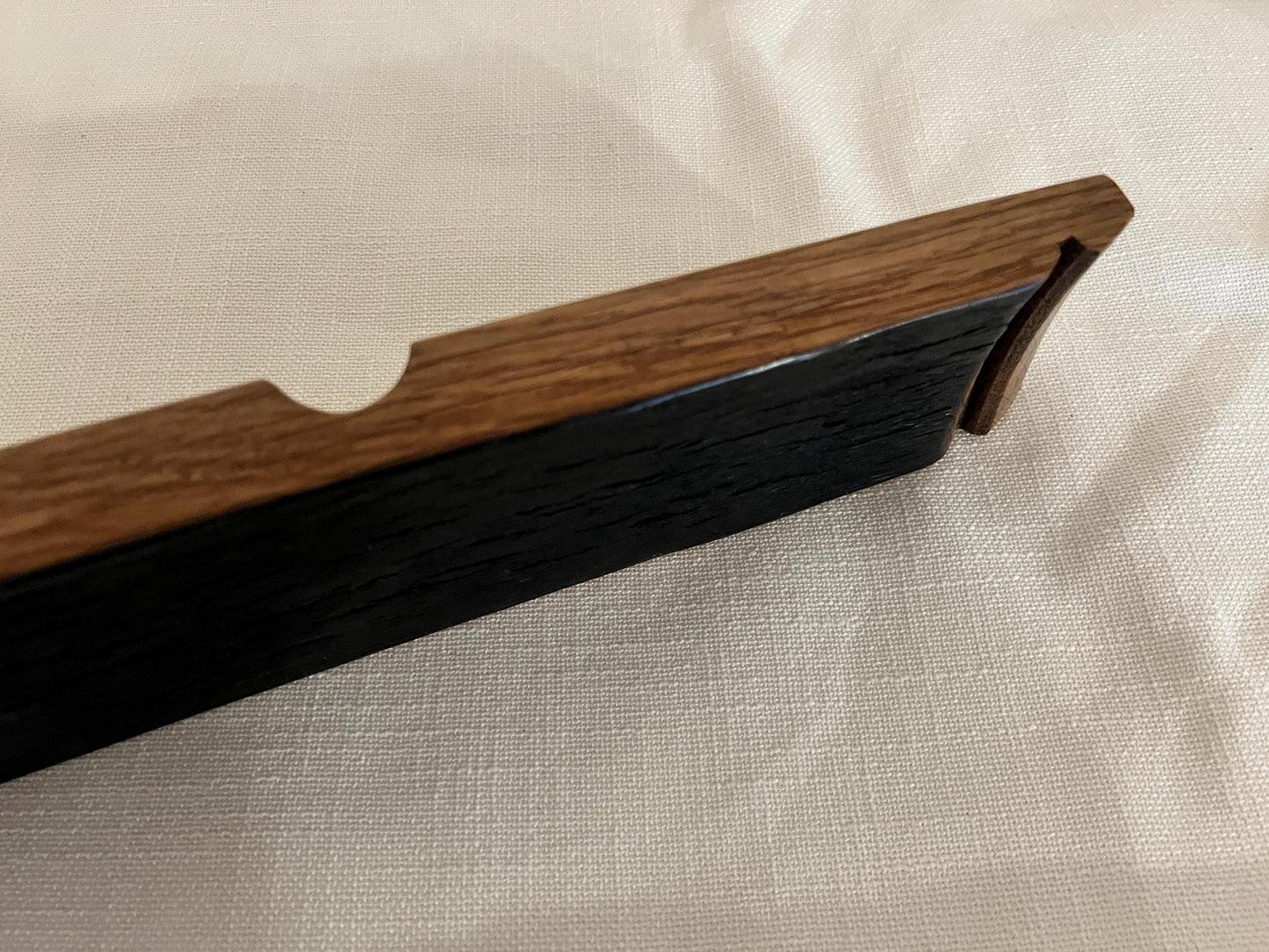 Bourbon Barrel Cigar Rest with Ashtray and Coaster / Whiskey Barrel Ashtray