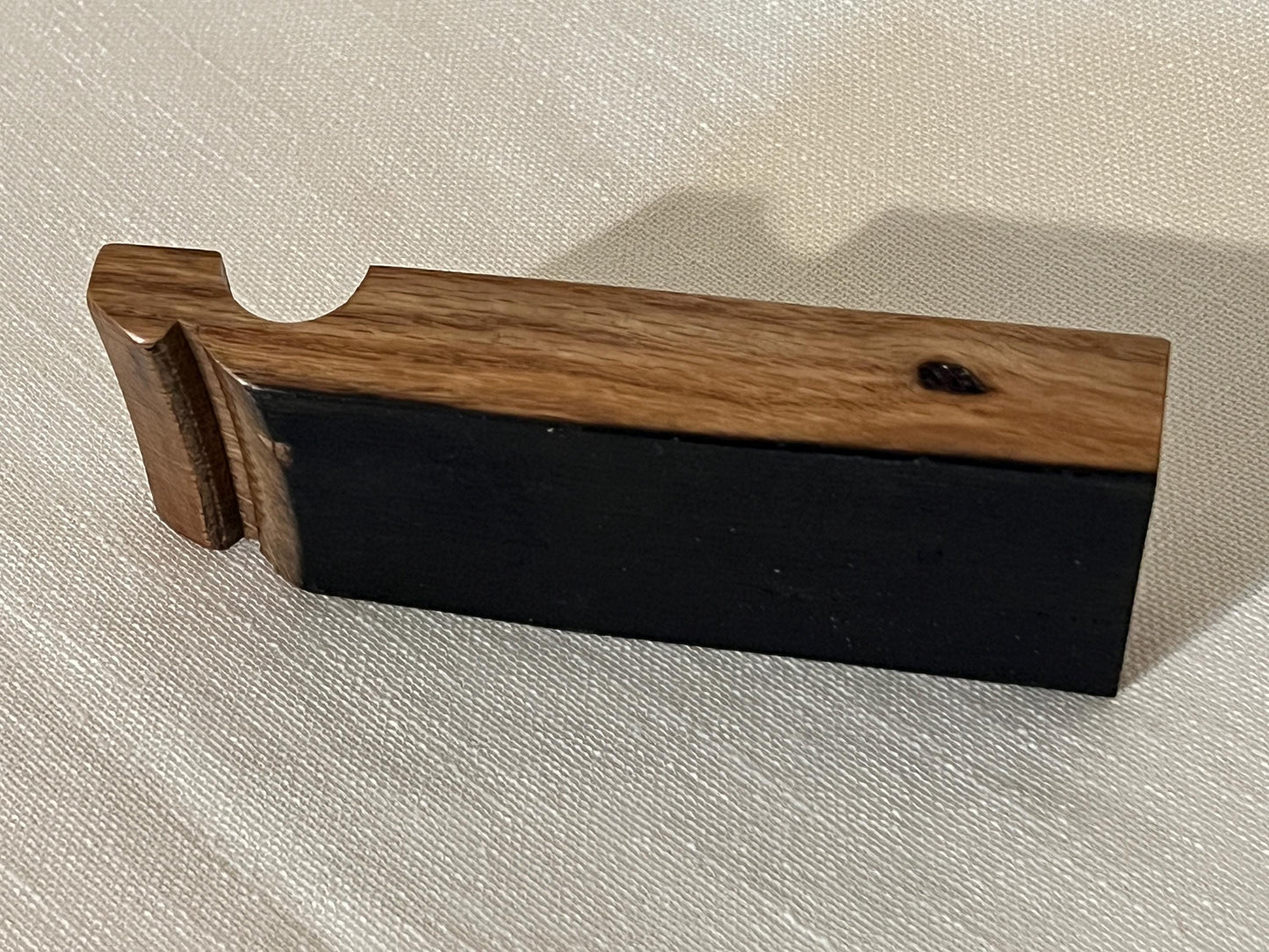 Bourbon Barrel Cigar Rest with Ashtray / Whiskey Barrel Ashtray