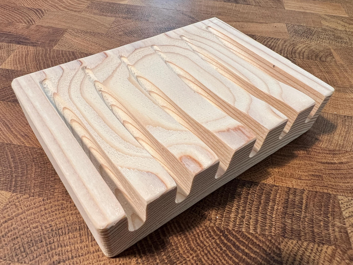 Wooden Soap Dish, natural wood, Cedar or Teak