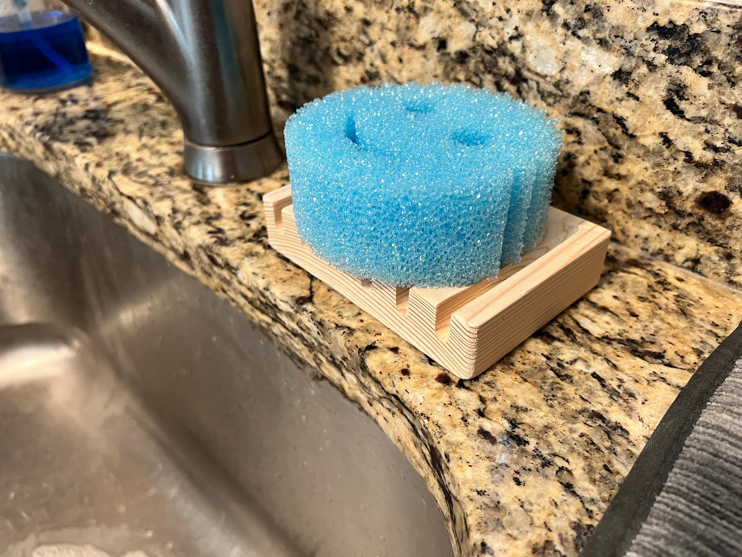 Wooden Soap Dish, natural wood, Cedar or Teak