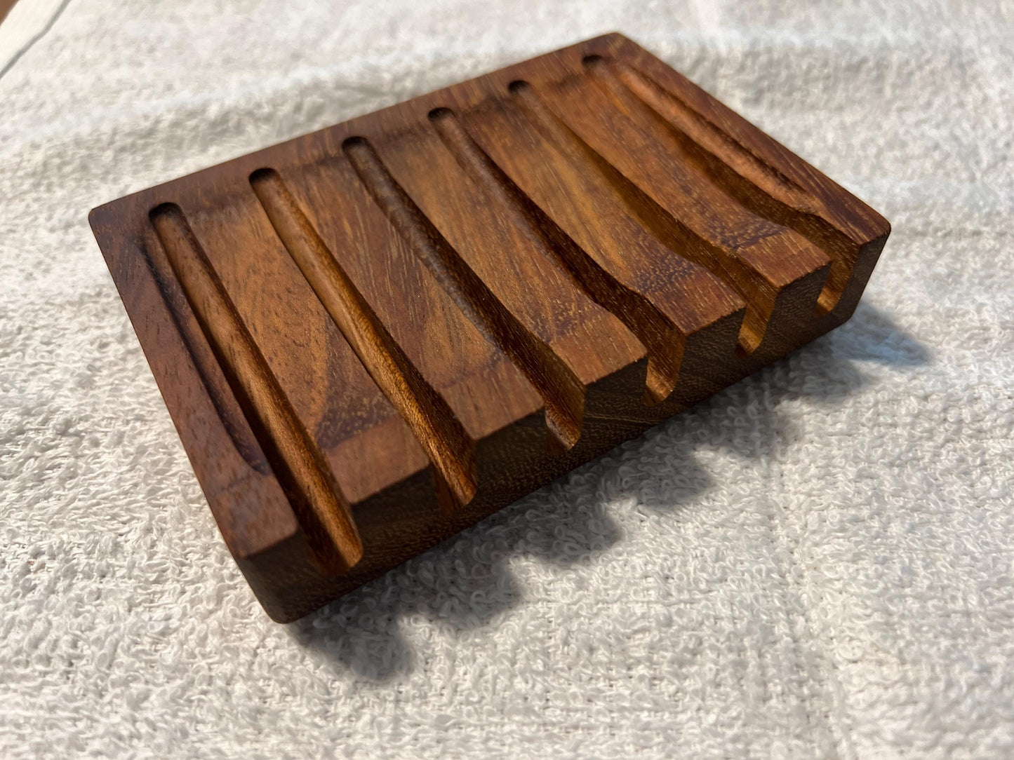 Wooden Soap Dish, natural wood, Cedar or Teak
